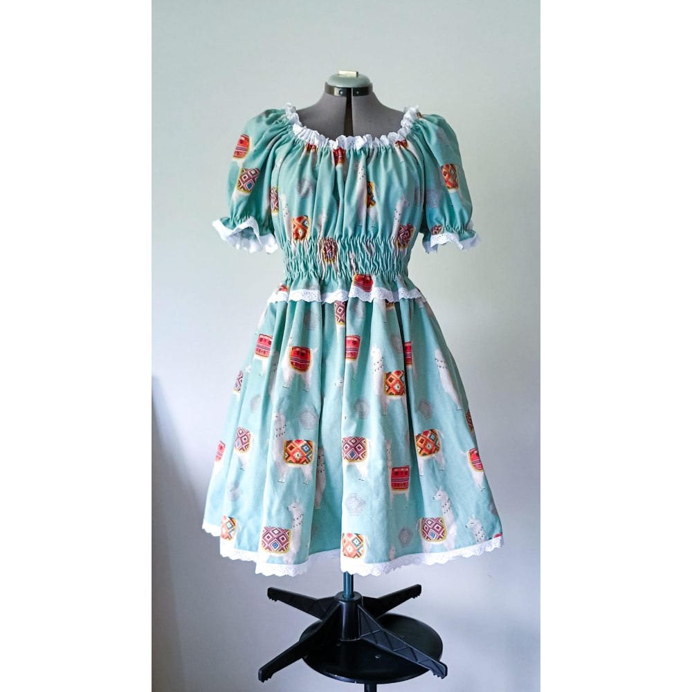 Battycat - Alpaca Flare Kleid - Mehrfarben